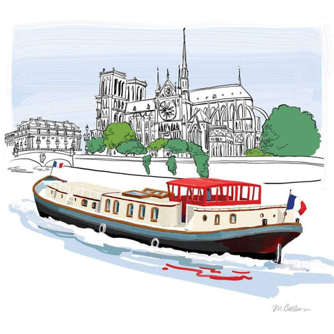 Bateau de Paris Napkins