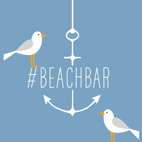 Beach Bar Beverage Napkin