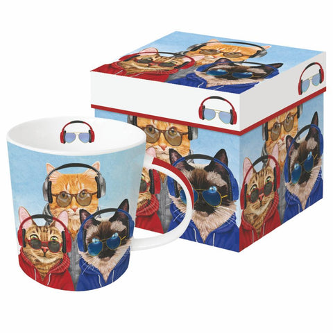 Chillin' Cats Gift-Boxed Mug