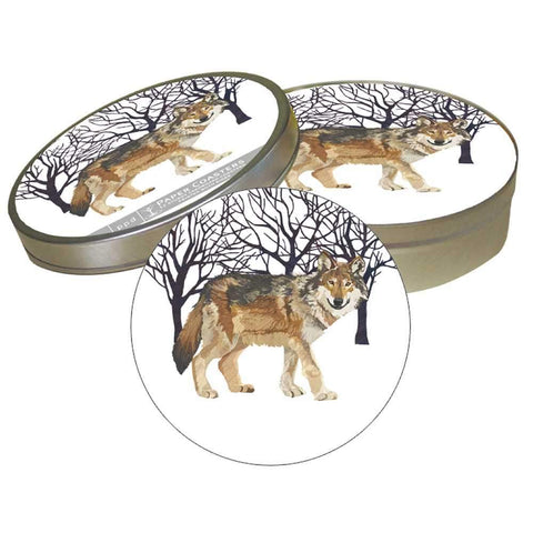 Winter Wolf Coaster Set