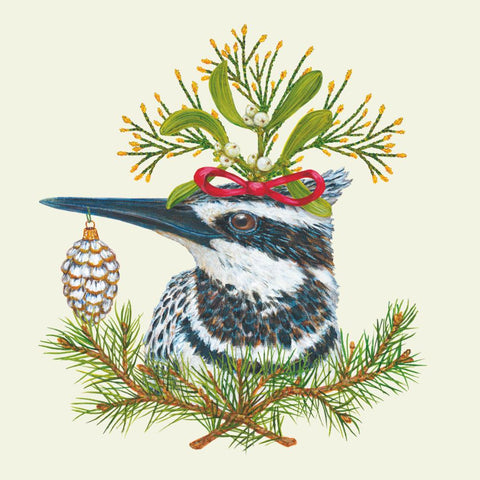 Kingfisher Holiday Beverage Napkins