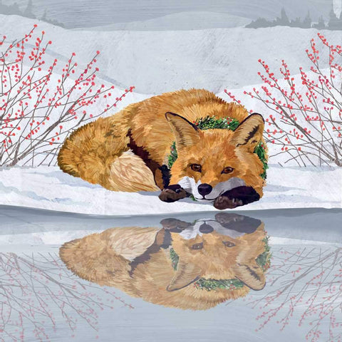 Fox Reflected Napkins