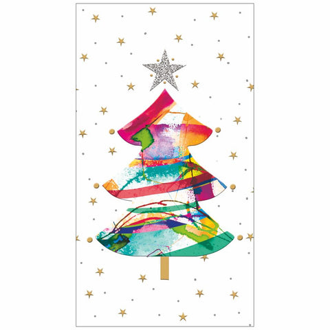 Glitter Tree Guest Towels