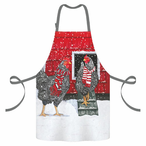 Holiday Hens Apron