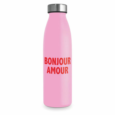 Bonjour Amour Stainless Steel Water Bottle