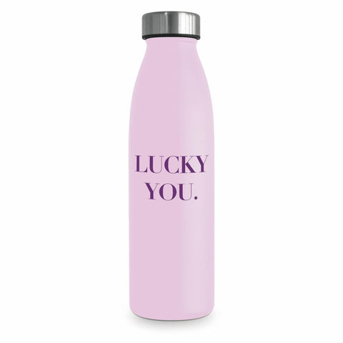 Lucky You Stainless Steel Water Bottle