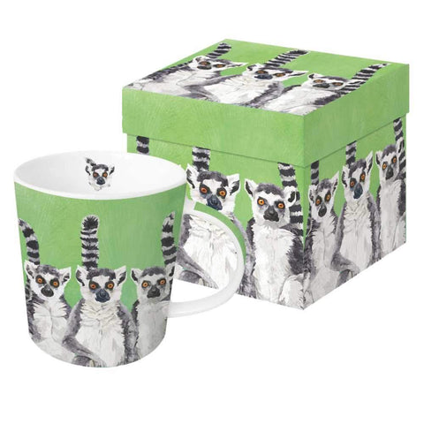 Lemur Amigos Gift-Boxed Mug