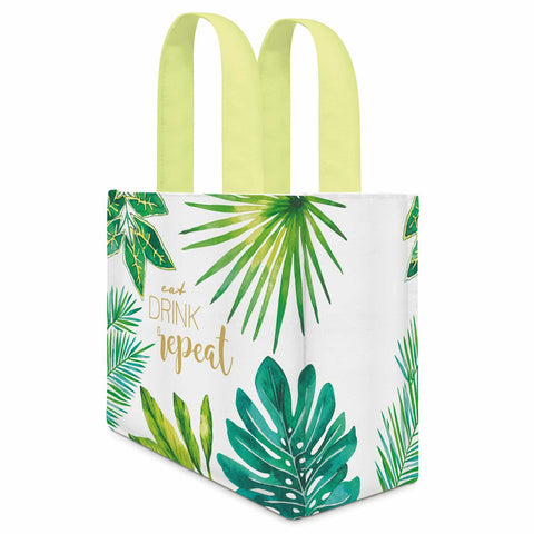 Eat, Drink, Repeat Canvas Lunch / Gift Bag