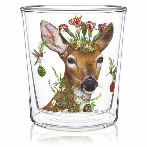 Christmas Princess Tea/Coffee Glass