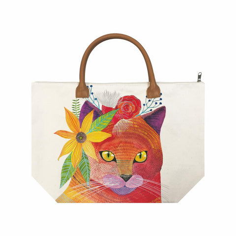 Mandarine Canvas Tote Bag