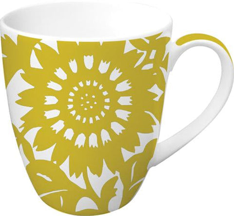 Zinnia Yellow Mug