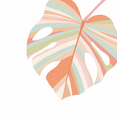 Pastel Leaf Lunch Napkins