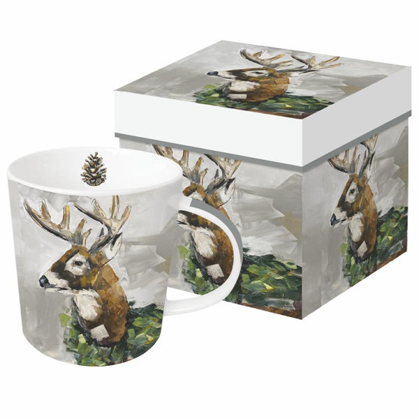 PPD PAPERPRODUCTS DESIGN PORCELAIN GIFT BOXED MUGS SET WINTER