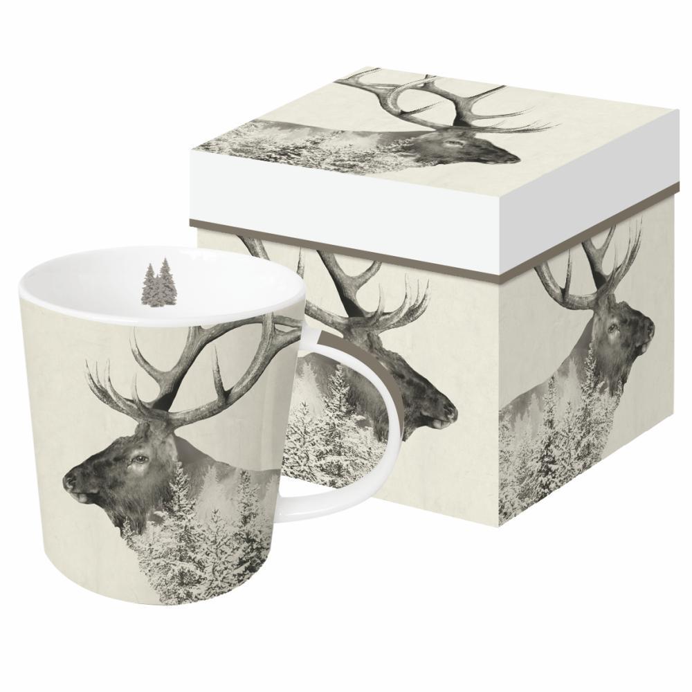 Majestic Buffalo gift-boxed mug