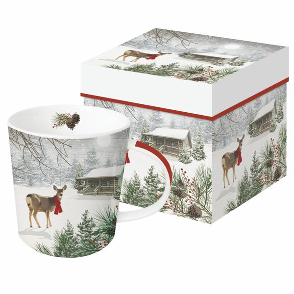 Paperproducts Design - 13.5 oz. Mug - Woodland Deer