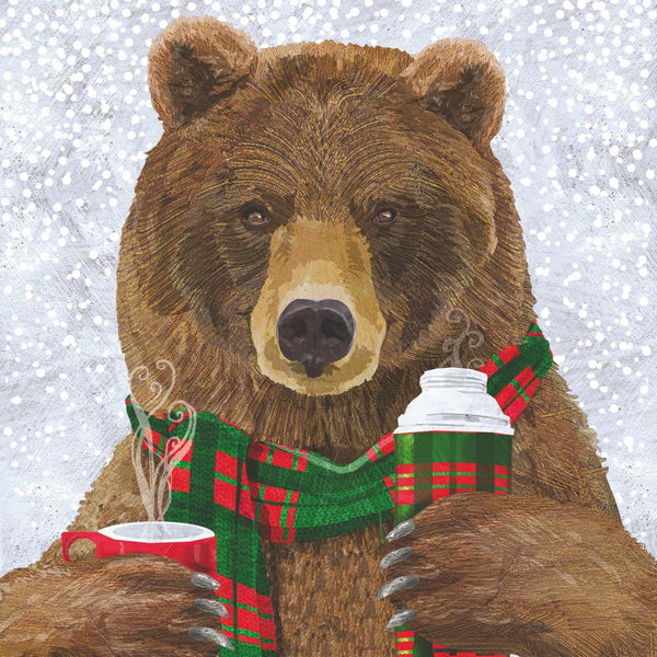 Cocoa Bear Beverage Napkins – Paperproducts Design