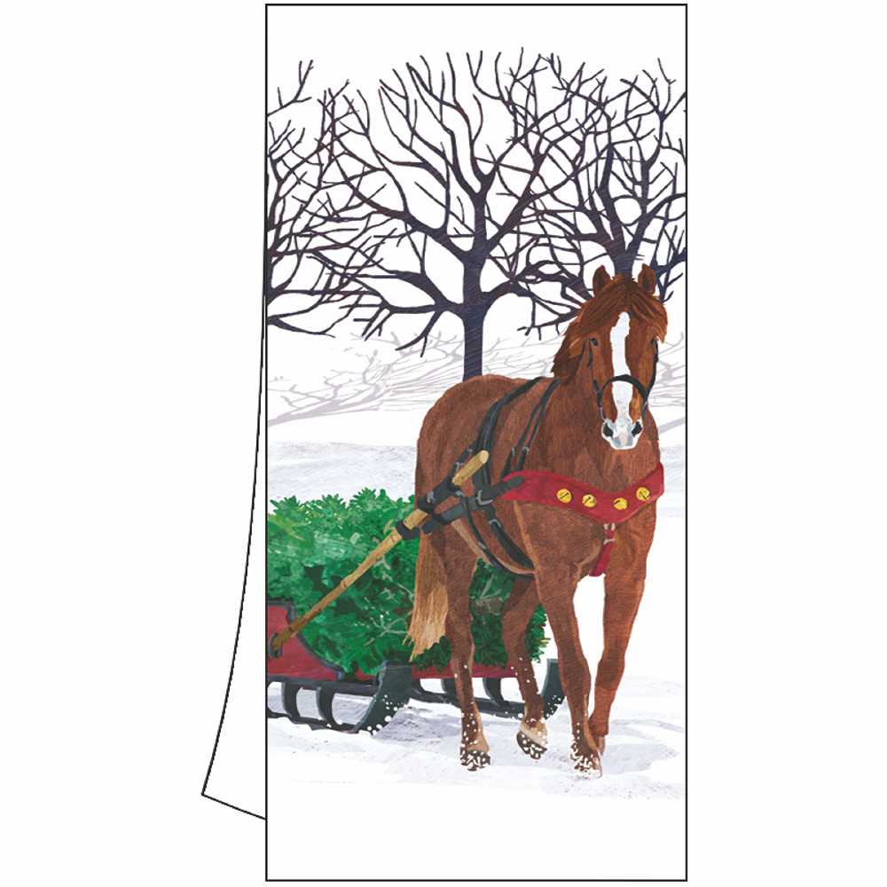 Summer Munch Horse Cotton Kitchen Towels - Set of 2 — Horse and Hound  Gallery