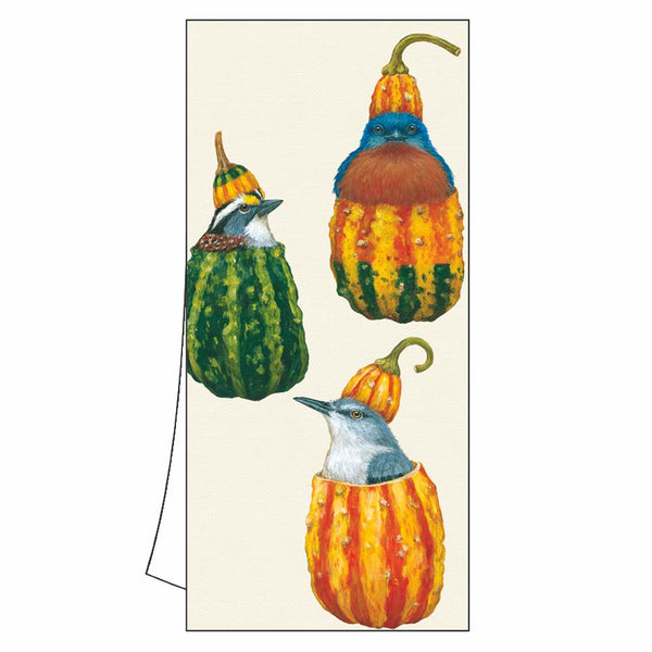 Kitchen Towel, Handprinted Winter Squash Towel, Decorative Gourd Season  Towel — The High Fiber