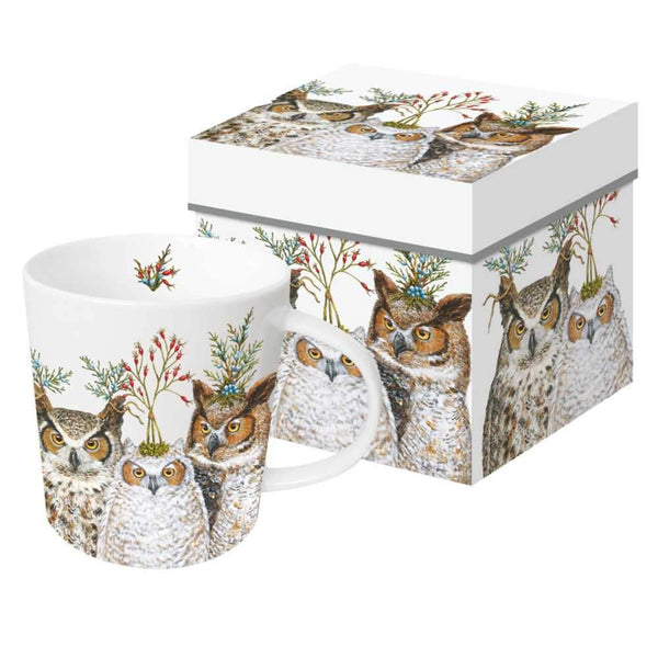  Paperproducts Design Decorative Bone China Mug Gift Box Set -  Beverages, Hot, Cold Drinks, Tea – Artistic Designs, Decorated Mugs – 13.5  Ounces, Vicki Sawyer Goldfinch Couple Design : Home & Kitchen