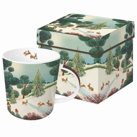 Winter Horses Gift-Boxed Mug – Paperproducts Design