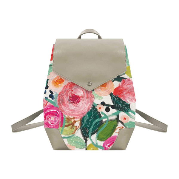La Belle Rose Canvas Cosmetic Bags
